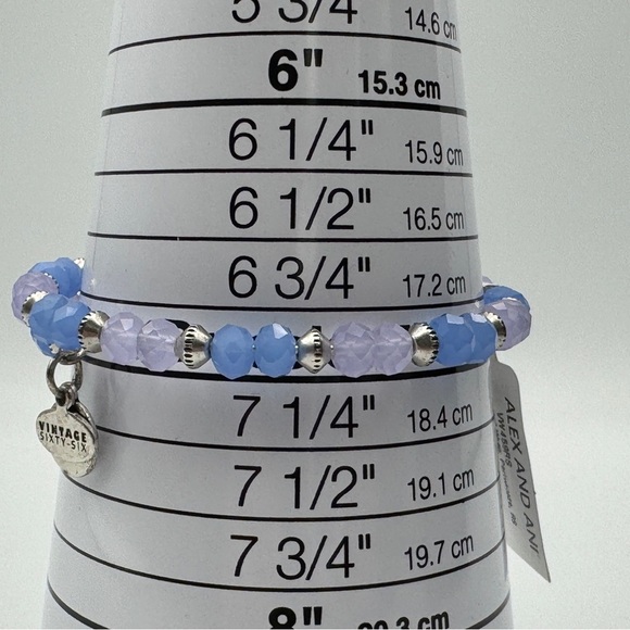 Alex and Ani Vintage Sixty-Six Beaded Wrap Bracelet NWT - Picture 7 of 8